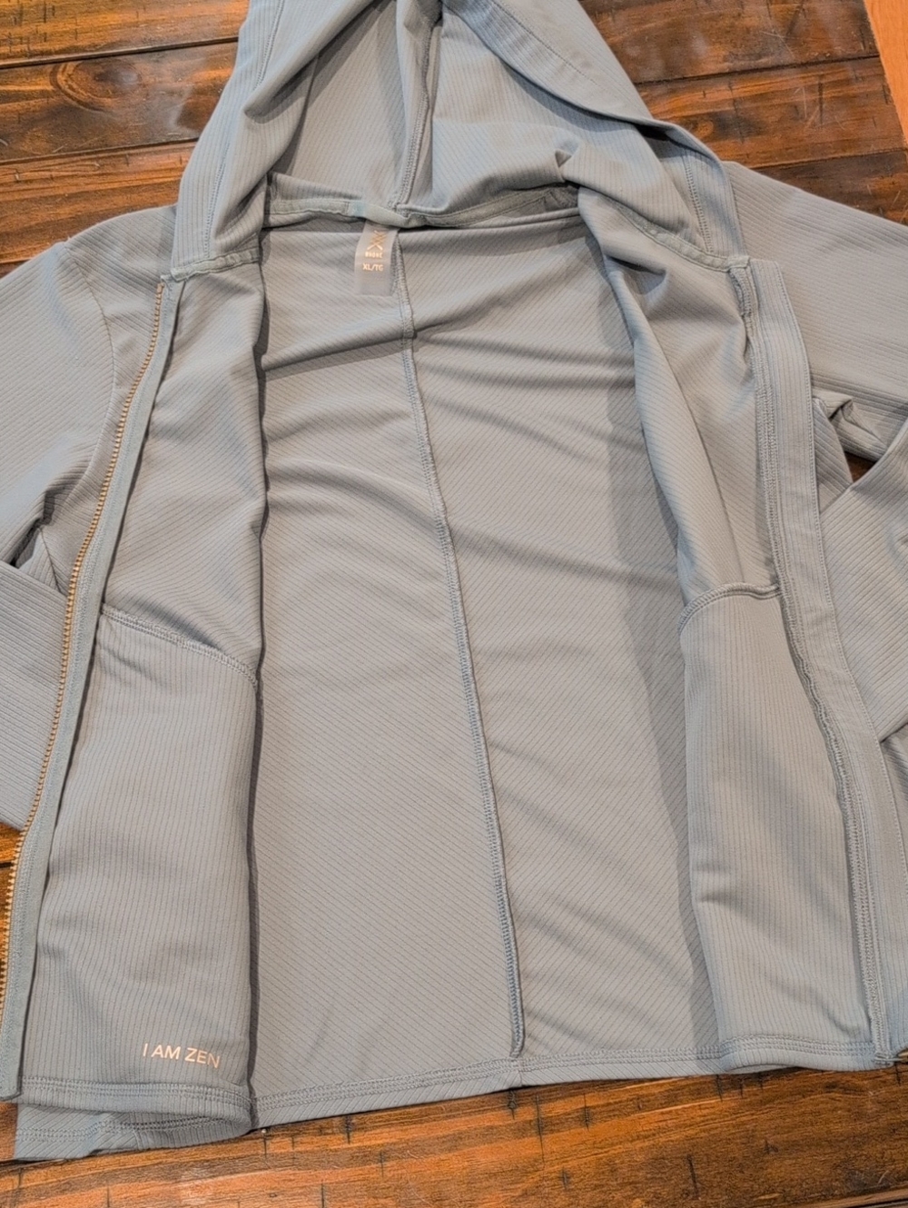Rhone Ripple Full Zip Hoodie Ribbed - Picture 5 of 8